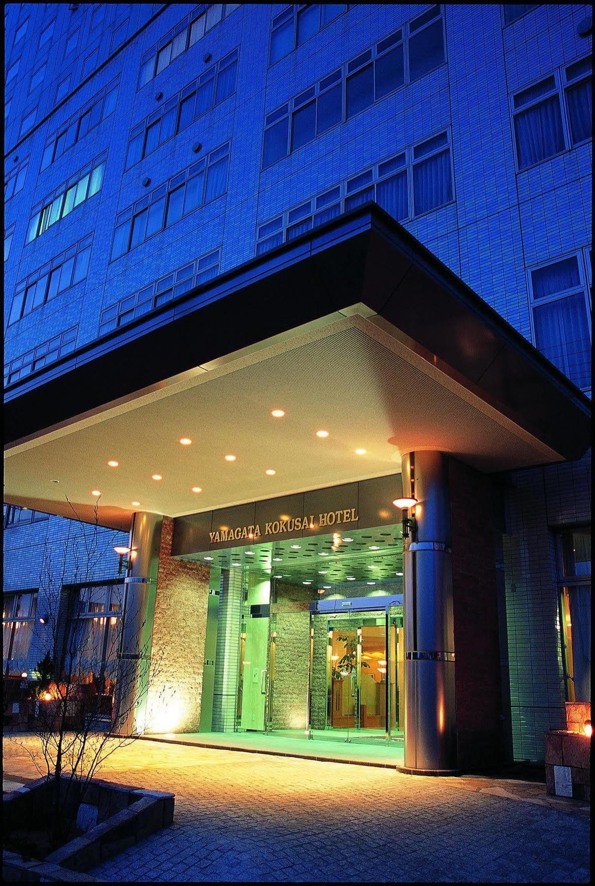 Yamagata Kokusai Hotel Bagian luar foto